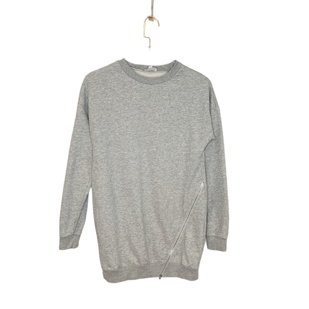 Revolve Superdown Tarina Zip Sweatshirt Dress Tuni - Picture 2 of 6